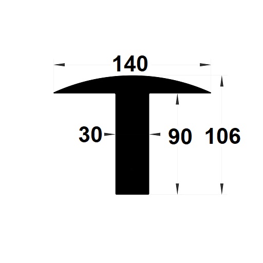 Joint pont bascule - 106x140 mm